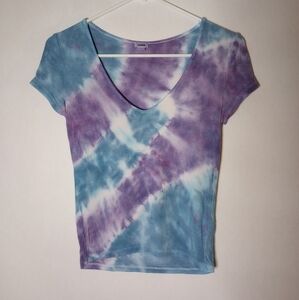 Handmade tie dye Garage shirt size small